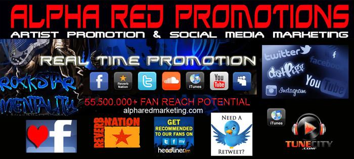 Artists Promotion - Reverbnation - Headliner - Youtube - Facebook - Twitter - Instagram - Soundcloud