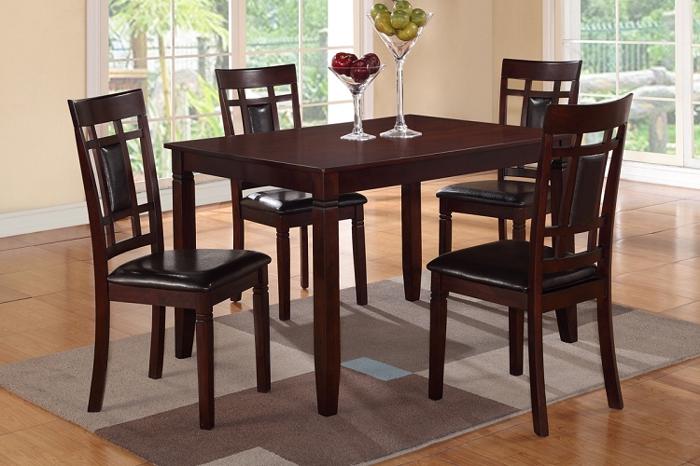 Ascott Collection 5 piece Dining Table Set