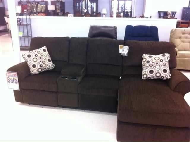 Ashely recliner sectional