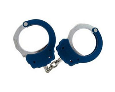 ASP 56104 Chain Handcuffs - Blue