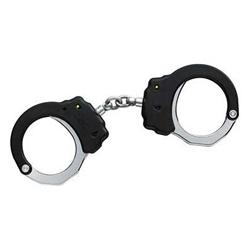 ASP Steel Chain Handcuffs Steel Black