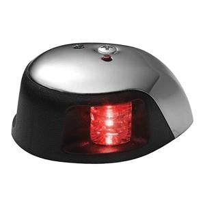 Attwood 3500 Series 1-Mile LED Red Sidelight - 12V - Stainless Stee.