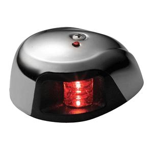 Attwood 3500 Series 2-Mile LED Red Sidelight - 12V - Stainless Stee.