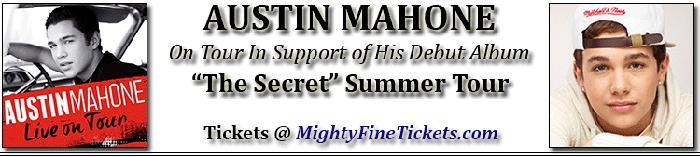 Austin Mahone Tour Concert in Cincinnati Tickets 2014 at US Bank Arena