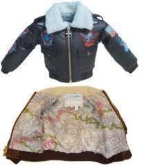 Authentic looking Bomber Jackets for Kids