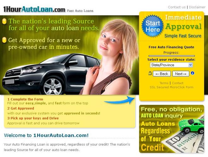auto finance rates for bad credit in New Orleans