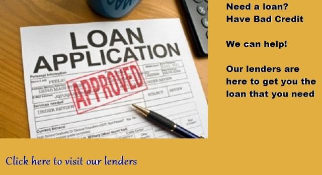 Bad Credit Lenders. Try us today!
