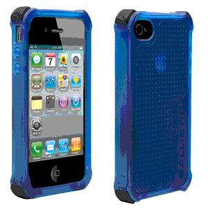 Ballistic LS Series f/Apple iPhone 4/4S - Translucent Blue (SA0722-.
