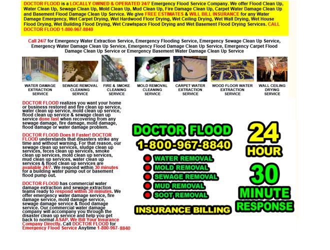Baltimore Flood Service Commercial Water Damage Restoration Mold Removal Sewage Clean Up Baltimore
