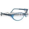 Bandit™ Slate Blue Frame Safety Glasses with Clear UD Lens