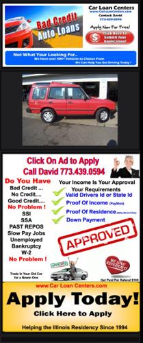 Bankruptcy , No Money Down Accepted 1995 Land Rover Discovery