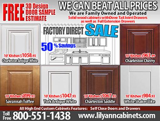 Bargain priced Cabinets