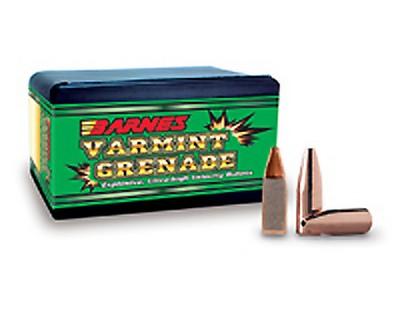 Barnes Bullets 22486 22Cal .224 50gr Varm Grenade /100