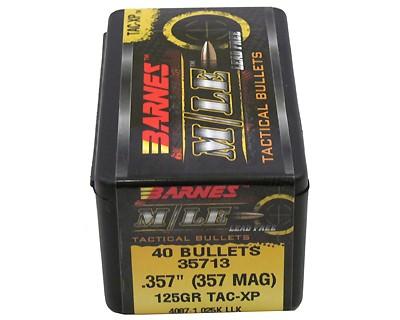 Barnes Bullets 357Mag .357