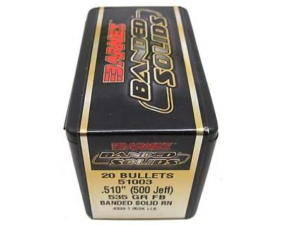 Barnes Bullets 51003 500 Jeff .510