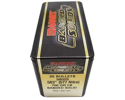 Barnes Bullets 58525 577 Nitro .583