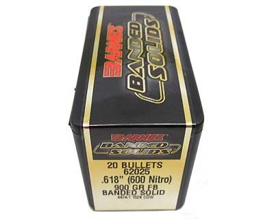 Barnes Bullets 62025 600 Nitro .618