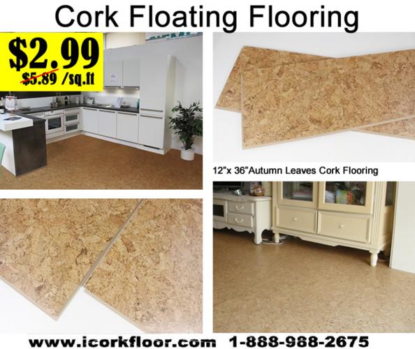 Basement flooring cork flooring