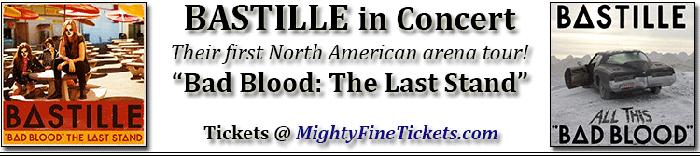Bastille Arena Tour Concert in Seattle, WA Tickets 2014 at Key Arena