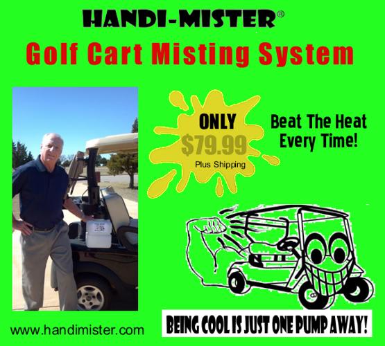 Beat the Heat with our Golf Cart Mister System