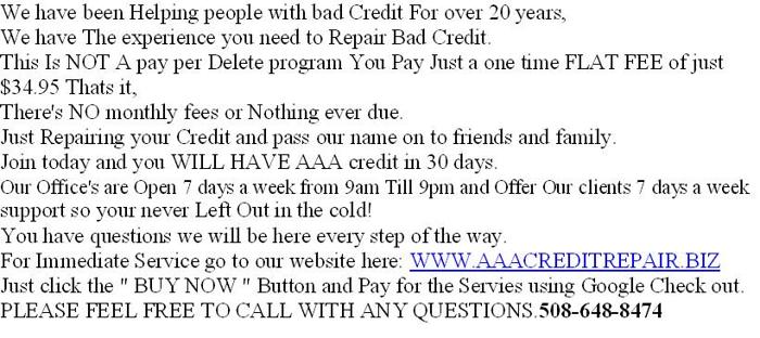 *||* Been Denied For a Loan?? Let Us help you.