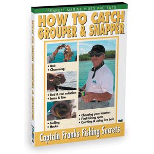 Bennett DVD - Captain Franks Fishing Secrets: How To Catch Grouper .