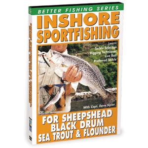 Bennett DVD Inshore Sportfishing for Sheepshead Black Drum Sea Tr.