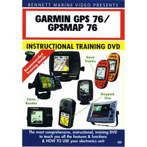 Bennett Training DVD f/Garmin GPS 76 & GPSMAP 76 (N1276DVD)
