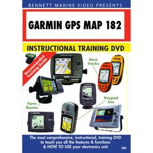 Bennett Training DVD f/Garmin GPSMAP 182 (N1282DVD)