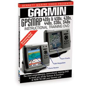 Bennett Training DVD f/Garmin GPSMAP 420s & 450s 430s 440s 530s .