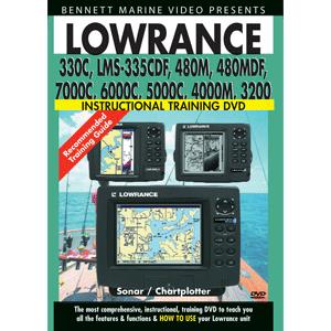 Bennett Training DVD For Lowrance LMS 330C335CDF 480M & 480MDF Co.