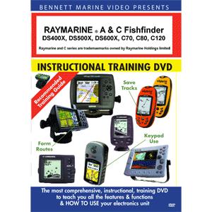 Bennett Training DVD For Raymarine A & C Series Fishfinder: DS400X.