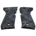Beretta 92 Polymer Grip Panels Black Pearl