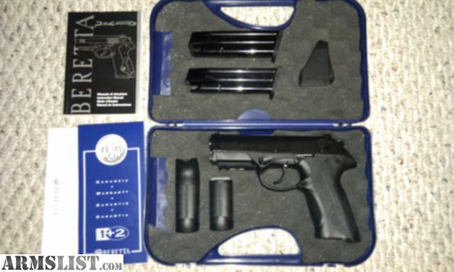 Beretta PX4 Storm Type F 9mm Full size with free ammo
