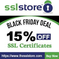 Black Friday Discount Deal on SSL Certificates at TheSSLStore.com