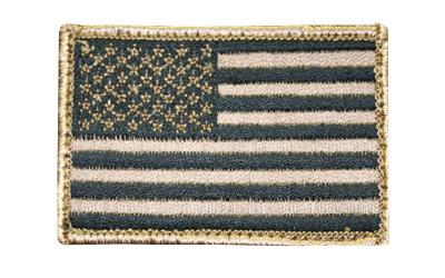 BlackHawk American Flag Patch Tan/Black 2