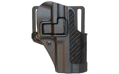 BlackHawk CQC SERPA Belt Holster Right Hand Black Carbon Fiber Taur.
