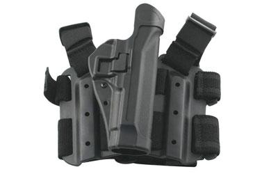 BlackHawk Level 2 SERPA Tactical Holster Right Hand Black Glock 17/.