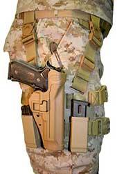 BlackHawk Level 2 SERPA Tactical Holster Right Hand Coyote Tan Bere.