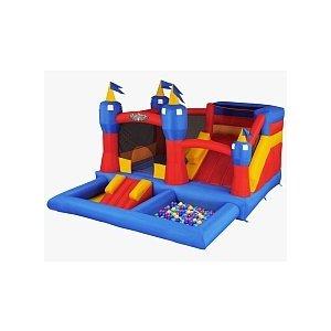 Blast Zone Misty Kingdom Inflatable Bouncer - Water Park with Slide by Blast Zone Compare Prices