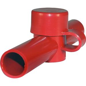 Blue Sea 4003 Cable Cap Dual Entry - Red (4003)