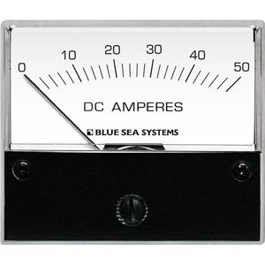 Blue Sea 8022 DC Analog Ammeter - 2-3/4 Face 0-50 Amperes DC (8022)