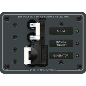 Blue Sea 8132 AC Toggle Source Selector (230V) - 2 Sources (8132)