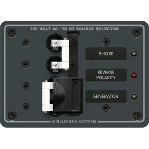 Blue Sea 8161 AC Toggle Source Selector (230V) - 2 Source (8161)