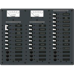Blue Sea 8486 Breaker Panel - AC Main + 31 Positions - White (8486)