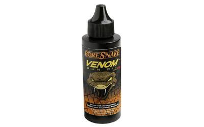 Boresnake Venom Black Liquid 2oz Gun Oil Bottle BVGO2