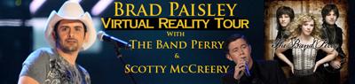 BRAD PAISLEY Tickets 2012 Tour with The Band Perry & Scotty McCreery - Find Great Seats!