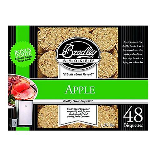 Bradley Technologies Apple Bisquettes (48 Pack) BTAP48