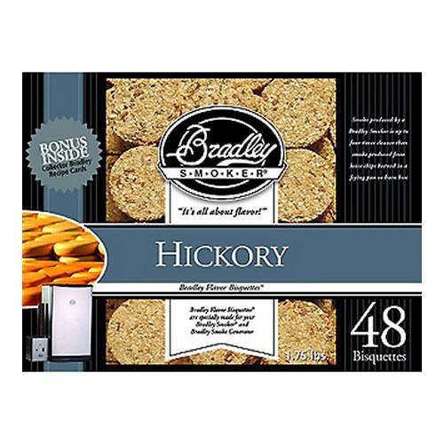 Bradley Technologies BTHC48 Hickory Bisquettes (48 Pack)