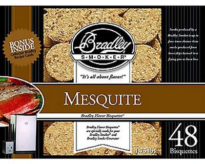 Bradley Technologies BTMQ48 Mesquite Bisquettes (48 Pack)